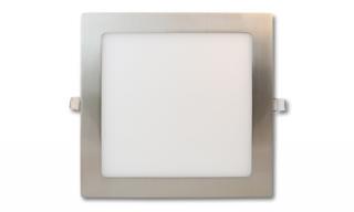 Panel LED 18W SATYNA,  podtynkowy, kwadrat - b. dzienna