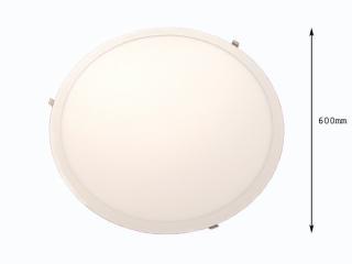 Panel LED 36W okrągły fi 60cm 230V - biały ciepły