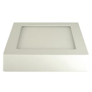 Panel LED 6W 12x12cm ART natynkowy kwadrat - b. ciepła