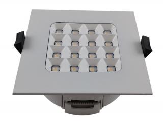 Panel LED CASTEL-S 10W kwadratowy bryzgoszczelny - b. dzienna