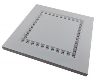 Panel LED FOSAL-S 12W kwadratowy natynkowy - b. dzienna