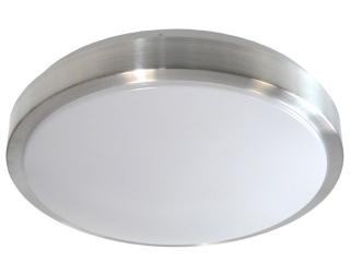 Plafon LED SOLEN 2xE27 okrągły srebrny