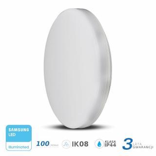 Plafon Okrągły V-TAC 15W LED Samsung IP44 100lm/W VT-8033 4000K 1500lm