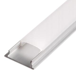 Profil LED elastyczny FLEX anodowany z kloszem - 2 metry