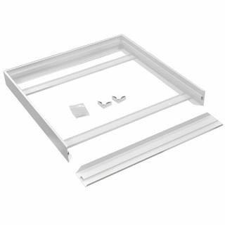 Ramka natynkowa do paneli 60x60 70mm biała 2-częsciowa