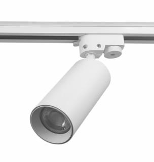 Reflektor szynowy 1-fazowy GU10 60x144mm biały