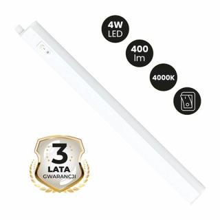Świetlówka LED T5 4W 30cm 4000K ze zintegrowaną oprawą
