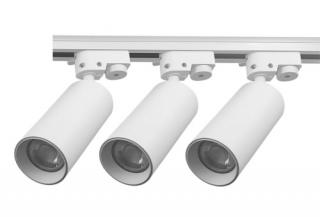 Szyna 1m plus 3x reflektor LED GU10 60x144mm biały