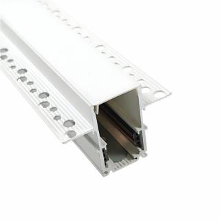 Szyna magnetyczna F-LINE gips-karton 12,5mm biała - 1 metr