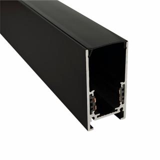 Szyna magnetyczna F-LINE natynkowa czarna - 1 metr
