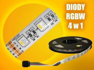 Taśma LED RGBCW 96W 5m IP65 5m 300xSMD5050 RGB + b. zimny