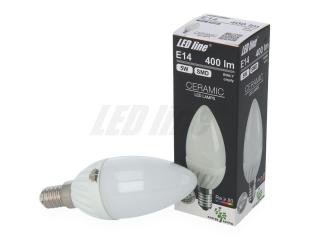 Żarówka E14 LED 5W 400lm świeczka LED line - b. ciepła