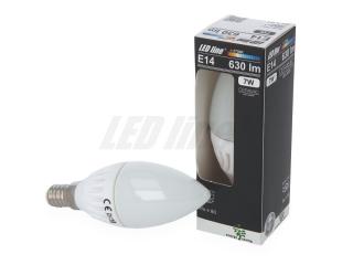 Żarówka E14 LED 7W 630lm świeczka LED line - b. ciepła
