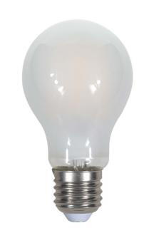 Żarówka LED E27 4W A60 FILAMENT MROŻONA - ciepła