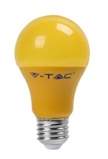 Żarówka LED E27 9W A60 V-TAC - żółta