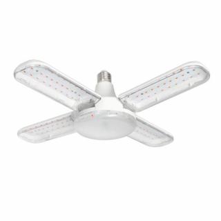 Żarówka LED E27 poczwórna do uprawy roślin 40W