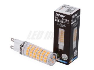 Żarówka LED G9 6W 550lm 230V Led Line - biała ciepła