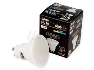 Żarówka LED GU10 10W 1000lm LED line® - b. zimna 6500K