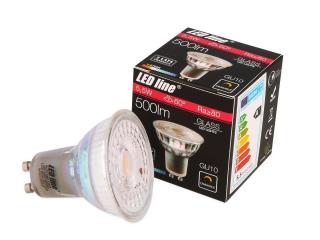 Żarówka LED line GU10 220~240V 5,5W 500lm 60° 2700K ściemnialna
