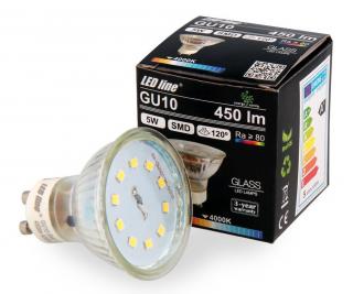 Żarówka LED line GU10 5W 230V biała neutralna 4000K