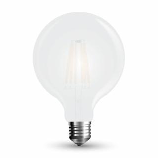 Żarówka LED V-TAC 7W Filament E27 Kula G95 Mrożona VT-2057 2700K 840lm