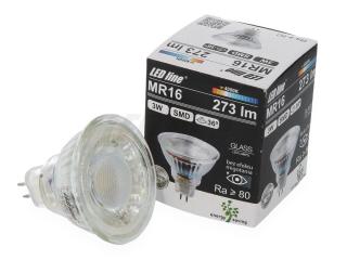 Żarówka MR16 GU5.3  LED line 3W 273lm 36° - b. dzienna