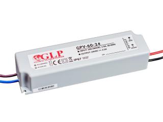 Zasilacz LED 24V GLP 60W 2,5A GPV-60-24 IP67