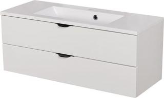 Biała matowa szafka łazienkowa z umywalką 100 cm Victa Gante ✖️AUTORYZOWANY DYSTRYBUTOR✖️