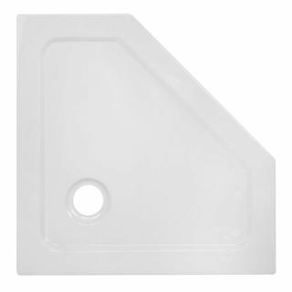 Biały brodzik prysznicowy pięciokątny 80x80 ST07A wysokość 5 cm _________WYSYŁKA 24H__________