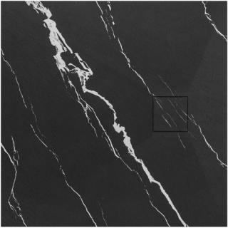 Brodzik kwadratowy czarny struktura kamienia smc 90x90 Magnum Carrara Black Rea _________________RABAT_10%_W_SKLEPIE_________________