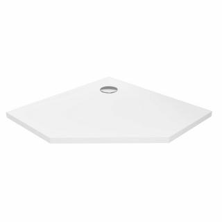 Brodzik pięciokątny 80x80 konglomerat New Trendy Nex B-0513