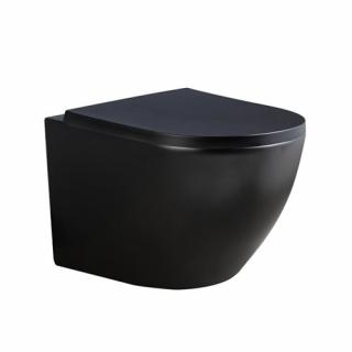 Czarna miska wc wisząca Rimless 3.0 PEAK-MTB-RIM-02 Hydrosan _________WYSYŁKA 24H__________