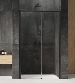 Drzwi prysznicowe 140 cm D-0325A Prime Black New Trendy _________________RABAT W_SKLEPIE_________________
