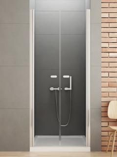 Drzwi prysznicowe 80 cm uchylne D-0124A New Soleo New Trendy _________________RABAT W_SKLEPIE_________________