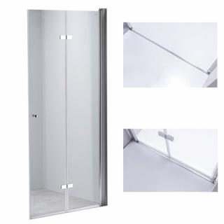 Drzwi prysznicowe łamane do wnęki 120 cm SH01EC