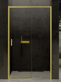 Drzwi prysznicowe rozsuwane prawe kolor złoty 100 cm D-0421A Prime New Trendy Light Gold _________________RABAT W_SKLEPIE_________________