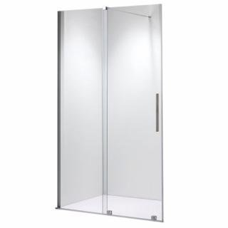 Drzwi prysznicowe rozsuwane szkło 8 mm 140 cm ASTRA-CH-A-140 zestaw