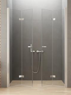 Drzwi prysznicowe składane 130 cm D-0258A New Soleo New Trendy _________________RABAT_10%_W_SKLEPIE_________________