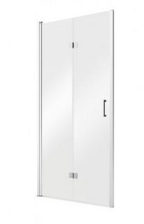 Drzwi prysznicowe składane harmonijkowe 100 cm Exo-H Besco ✖️AUTORYZOWANY DYSTRYBUTOR✖️