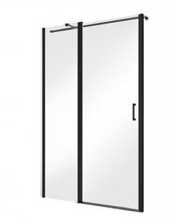 Drzwi prysznicowe uchylne 100 cm Exo-C Black Besco ✖️AUTORYZOWANY DYSTRYBUTOR✖️