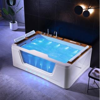 Dwuosobowa wanna z hydromasażem 192x131 Zefir Hydrosan _________WYSYŁKA 24H__________
