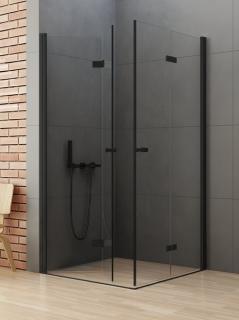 Kabina kwadratowa 80x80 D-0234A/D-0238A New Soleo Black New Trendy _________________RABAT W_SKLEPIE_________________