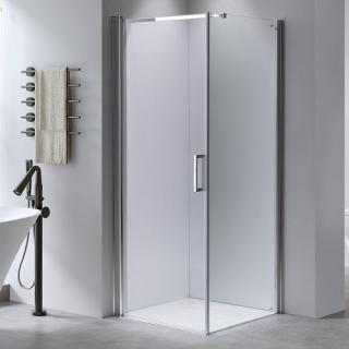 Kabina prysznicowa 80x80 kwadratowa drzwi pełne uchylne KZ1190A ✖️AUTORYZOWANY DYSTRYBUTOR✖️