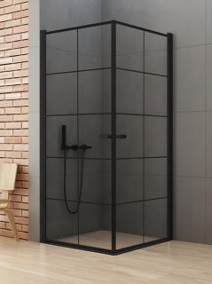 Kabina prysznicowa 90x90 D-0285A/D-0285A New Soleo Black New Trendy _________________RABAT W_SKLEPIE_________________