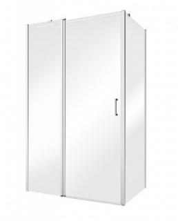 Kabina prysznicowa drzwi uchylne 100x100 cm Exo-C Besco ✖️AUTORYZOWANY DYSTRYBUTOR✖️