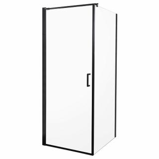 Kabina prysznicowa drzwi z systemem unoszenia 90x90 czarne profile Hera Kerra ✖️AUTORYZOWANY DYSTRYBUTOR✖️