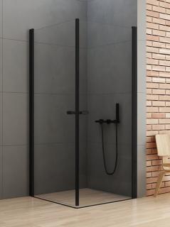 Kabina prysznicowa kwadratowa 80x80 D-0230A/D-0230A New Soleo Black New Trendy _________________RABAT W_SKLEPIE_________________