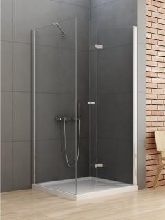 Kabina prysznicowa kwadratowa 80x80 prawa D-0152A/D-0087B New Soleo New Trendy _________________RABAT W_SKLEPIE_________________