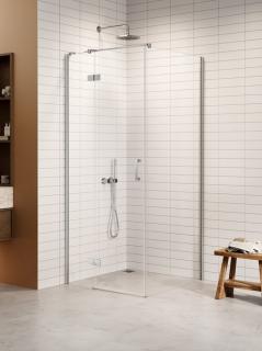 Kabina prysznicowa uchylna lewa kolor chrom 120x70 cm K-3620 New Trendy Nesta Chrome _________________RABAT W_SKLEPIE_________________