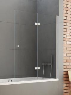 Parawan wannowy składany 100x140 cm prawy New Soleo P-0029 _________________RABAT W_SKLEPIE_________________